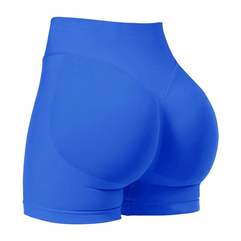 High Waist Seamless Quick-Dry Yoga Shorts