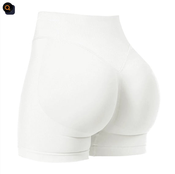 High Waist Seamless Quick-Dry Yoga Shorts