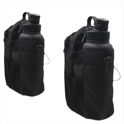Gym Bag with Outdoor Kettle Holder